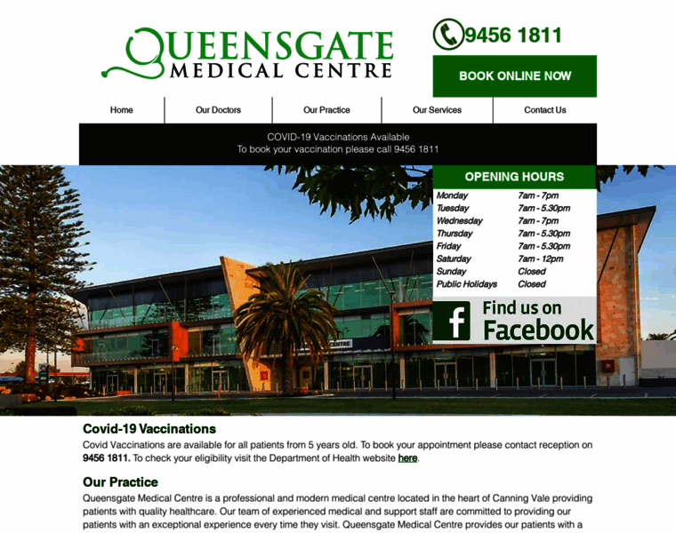 Queensgatemedicalcentre.com.au thumbnail