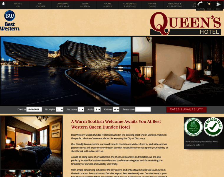 Queenshotel-dundee.com thumbnail
