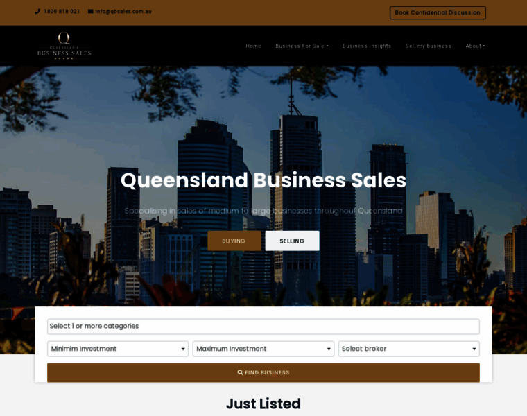 Queenslandbusinesssales.com.au thumbnail