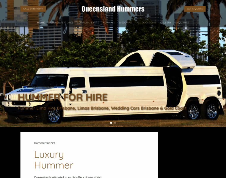Queenslandhummers.com.au thumbnail