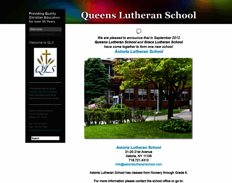 Queenslutheranschool.com thumbnail