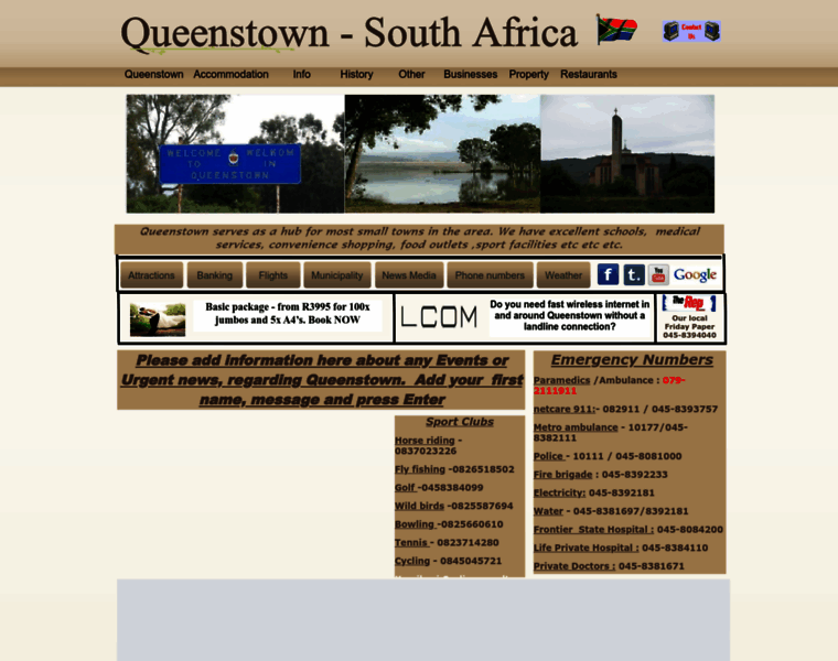 Queenstown.co.za thumbnail