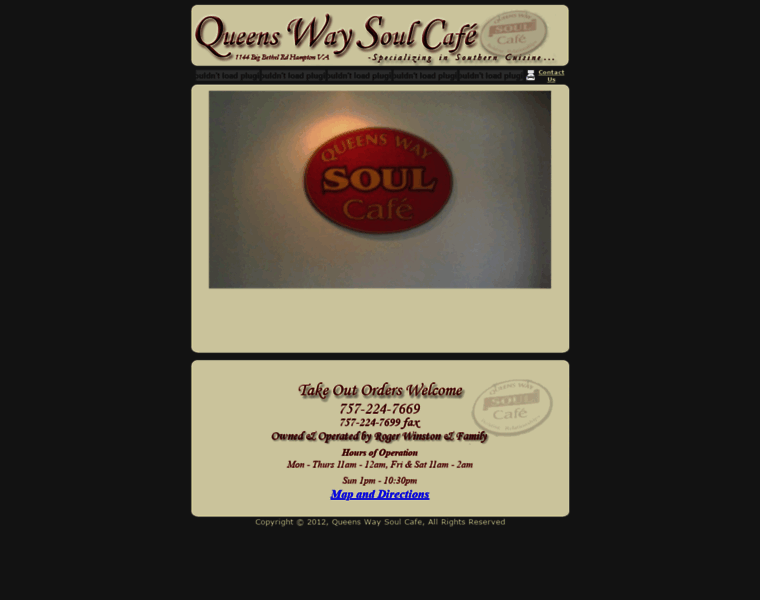 Queenswaysoulcafe.com thumbnail