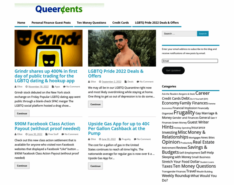 Queercents.com thumbnail