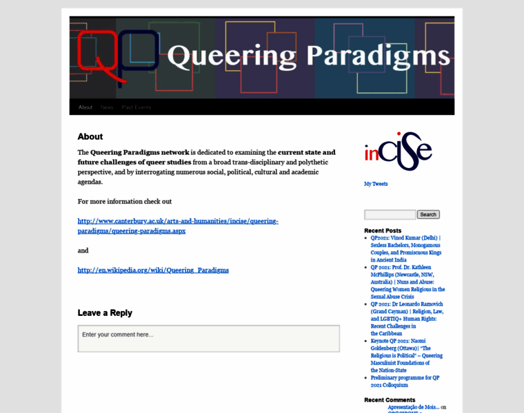 Queeringparadigms.com thumbnail