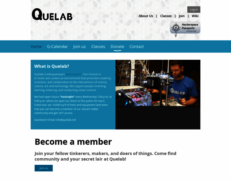 Quelab.net thumbnail
