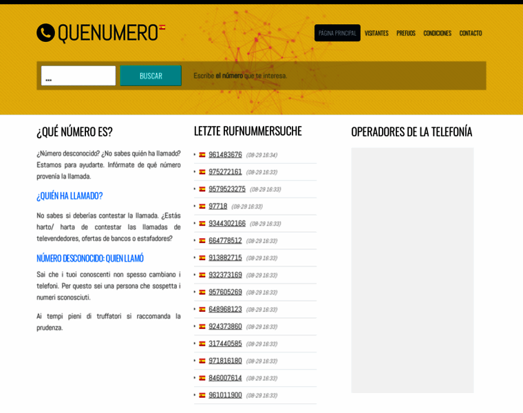 Quenumero.info thumbnail