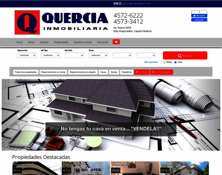 Quercia.com.ar thumbnail