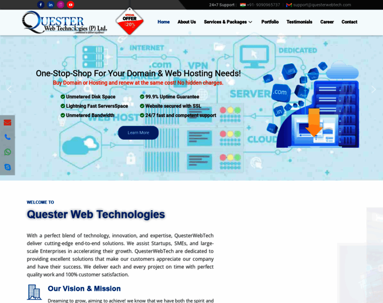 Questerwebtech.com thumbnail