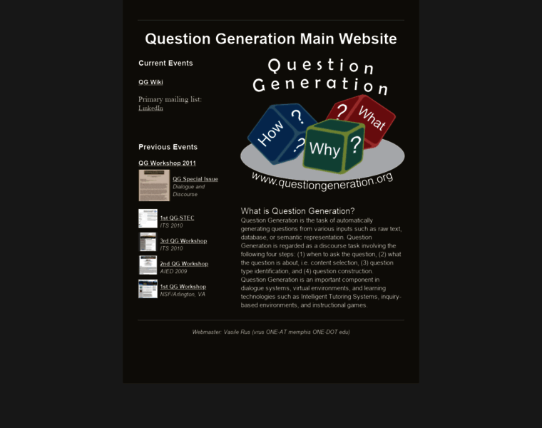 Questiongeneration.org thumbnail