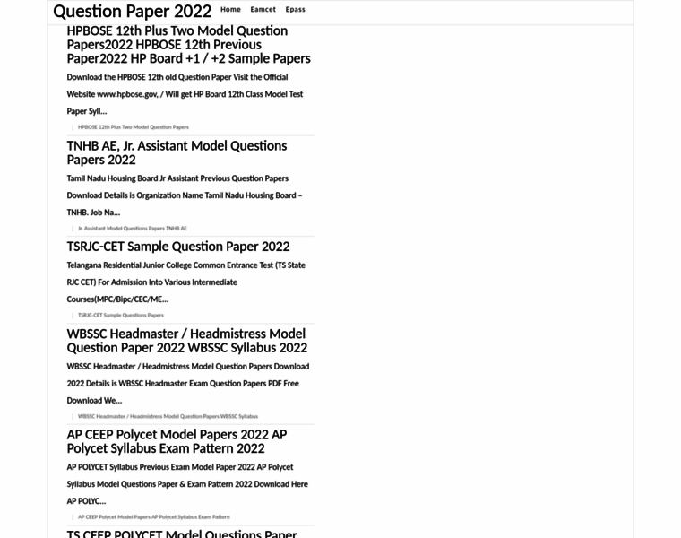 Questions-papers.in thumbnail