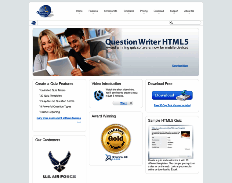 Questionwriter.com thumbnail