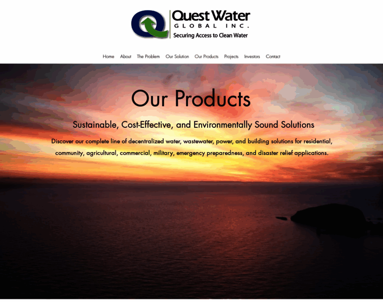 Questwatersolutions.com thumbnail