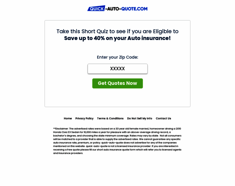 Quick-auto-quote.com thumbnail Quick-auto-quote.com thumbnail
