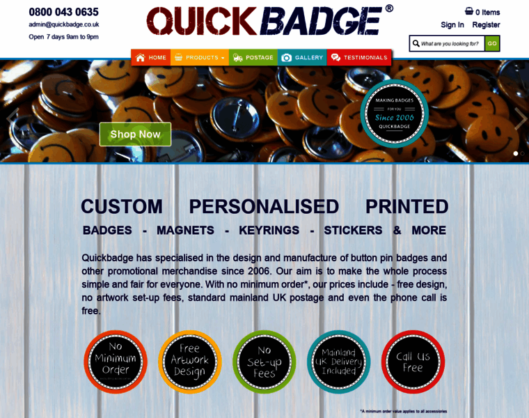 Quickbadge.co.uk thumbnail