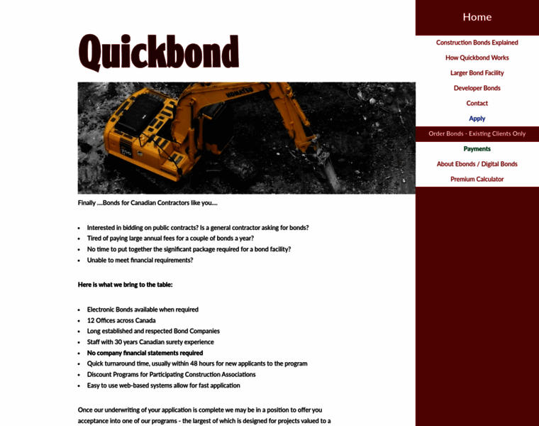 Quickbond.com thumbnail