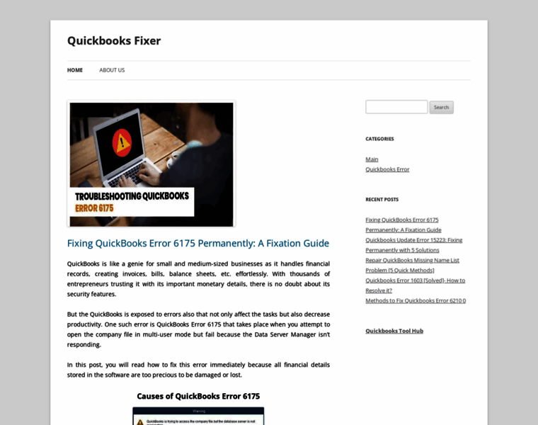 Quickbooksfixer.com thumbnail