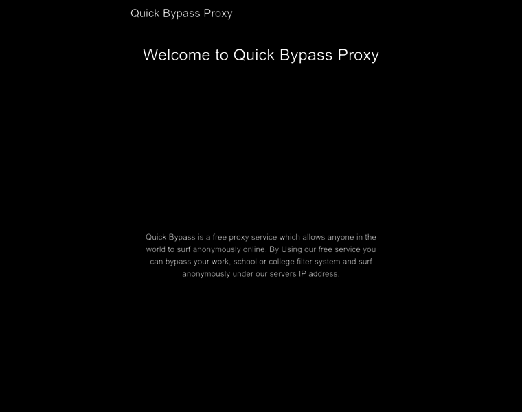 Quickbypass.com thumbnail
