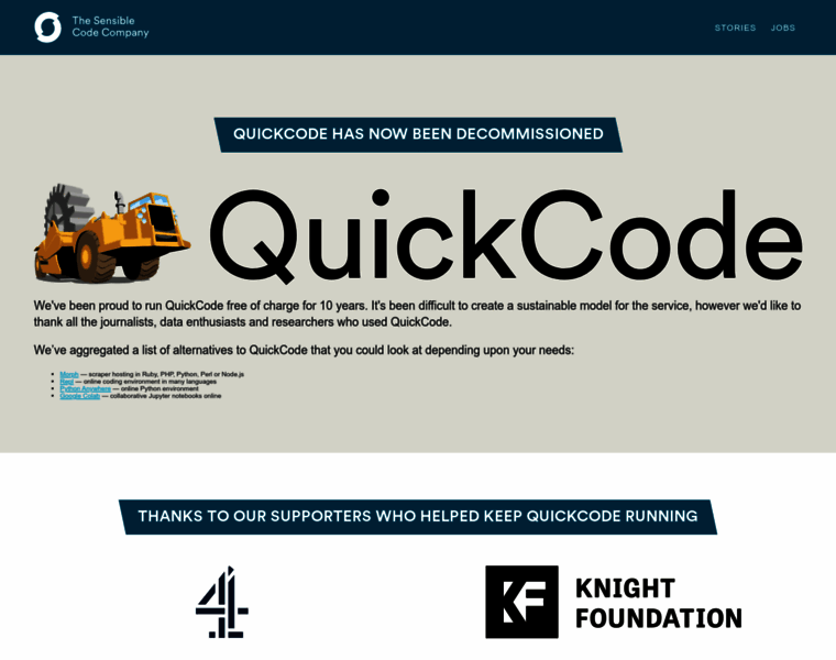 Quickcode.io thumbnail