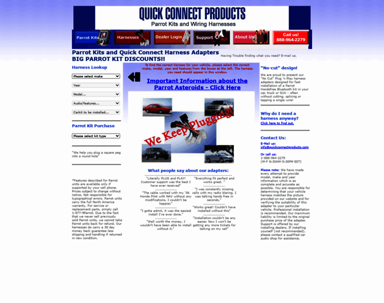 Quickconnectproducts.com thumbnail