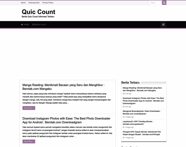 Quickcount.org thumbnail