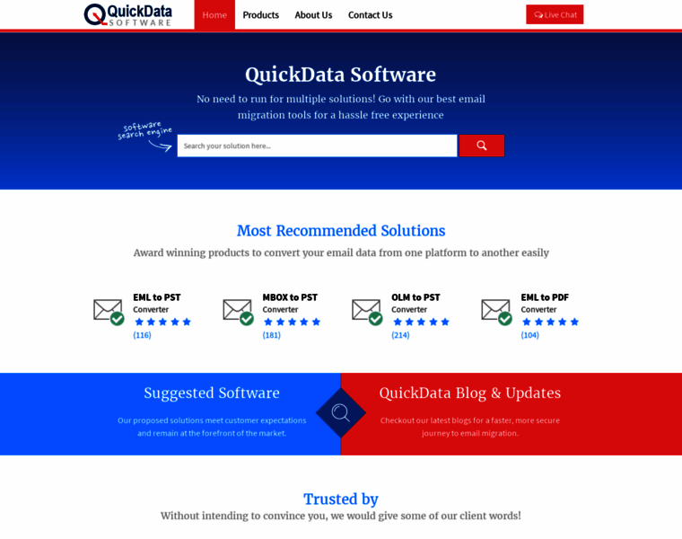 Quickdatasoft.com thumbnail