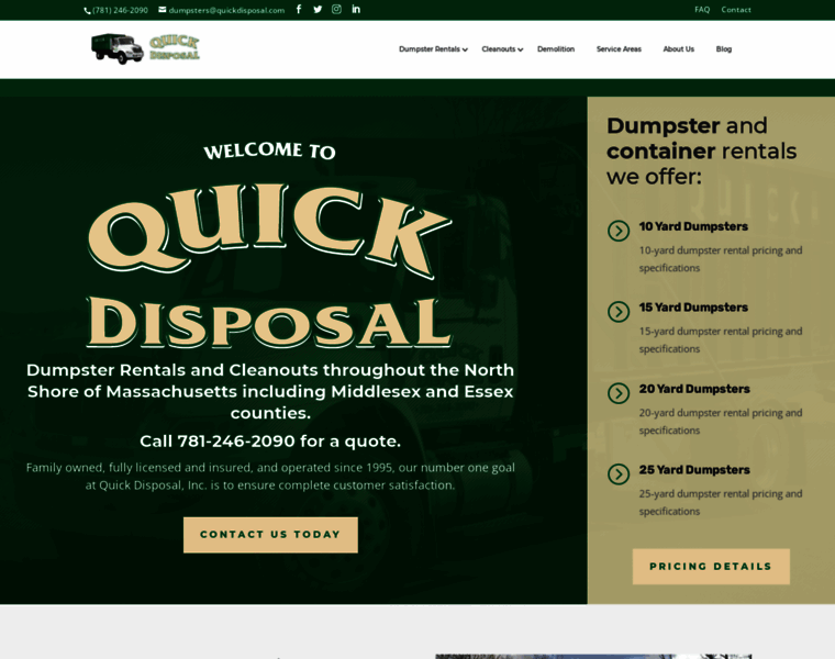 Quickdisposal.com thumbnail