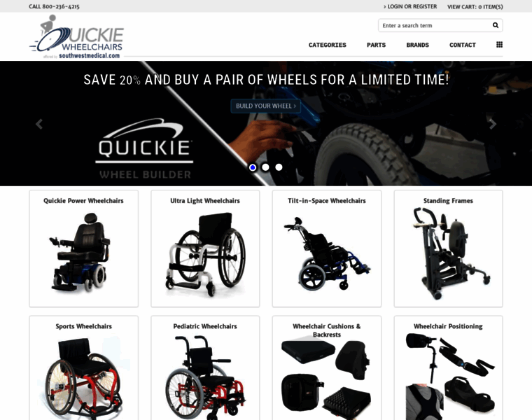 Quickie-wheelchairs.com thumbnail