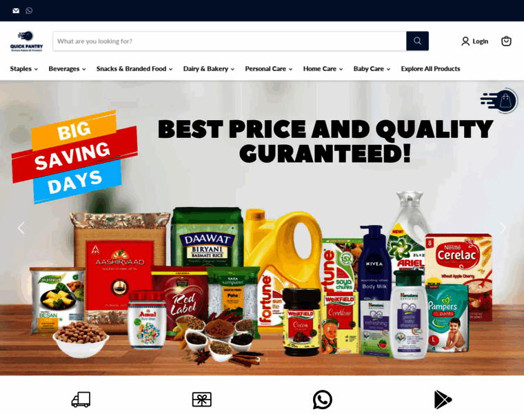 Quickpantry.co.in thumbnail