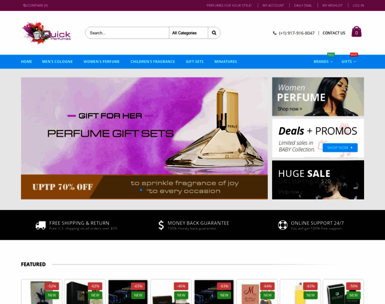 Quickperfumes.com thumbnail