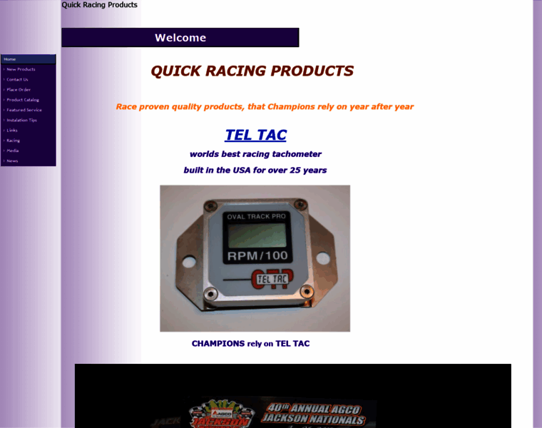 Quickracingproducts.com thumbnail
