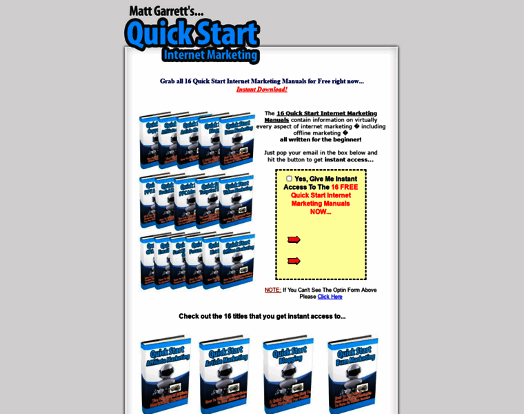Quickstartinternetmarketing.com thumbnail