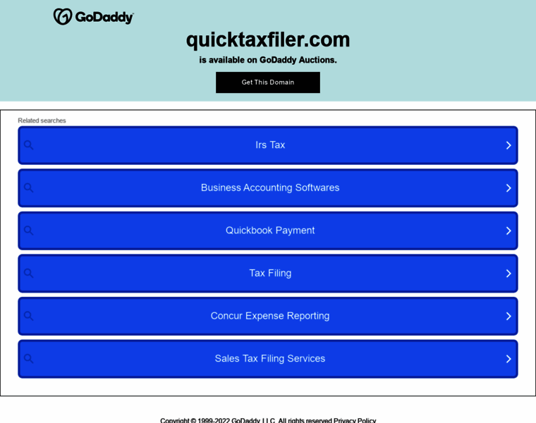 Quicktaxfiler.com thumbnail