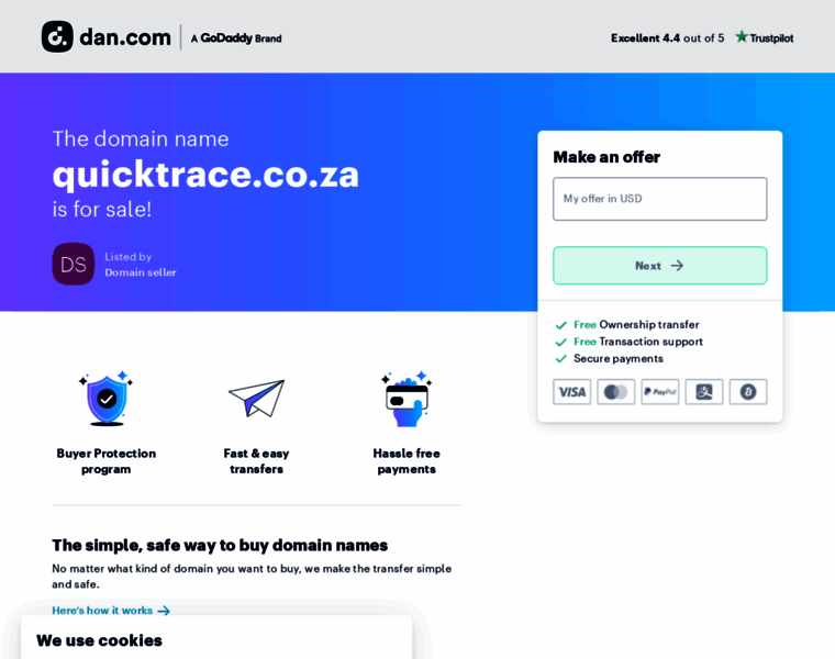 Quicktrace.co.za thumbnail