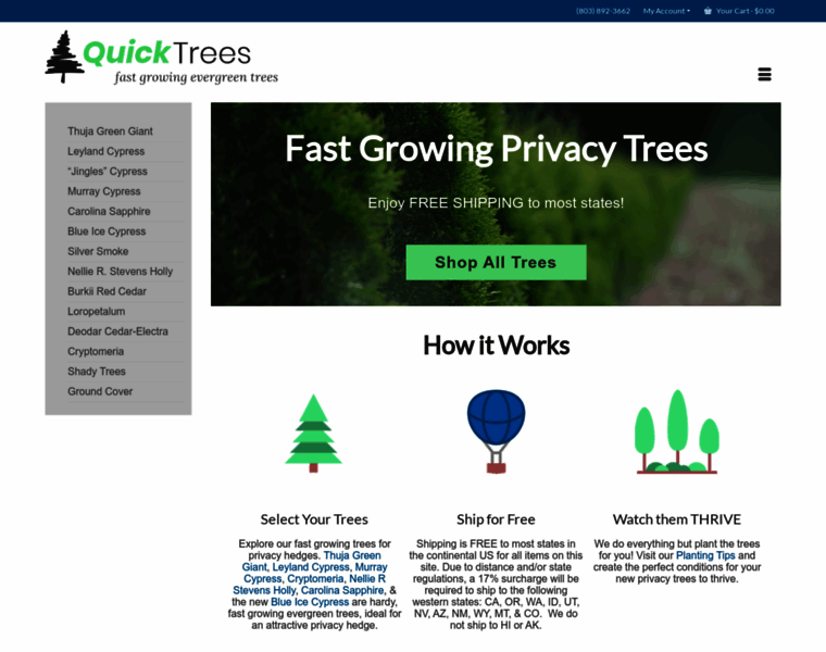 Quicktrees.com thumbnail