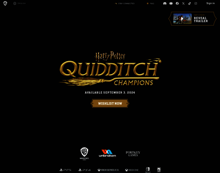 Quidditchchampions.com thumbnail