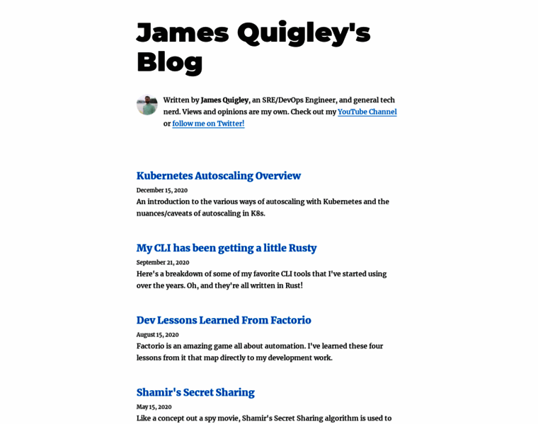 Quigley.codes thumbnail