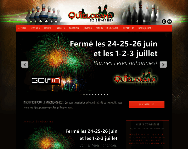 Quillorama-bois-francs.com thumbnail