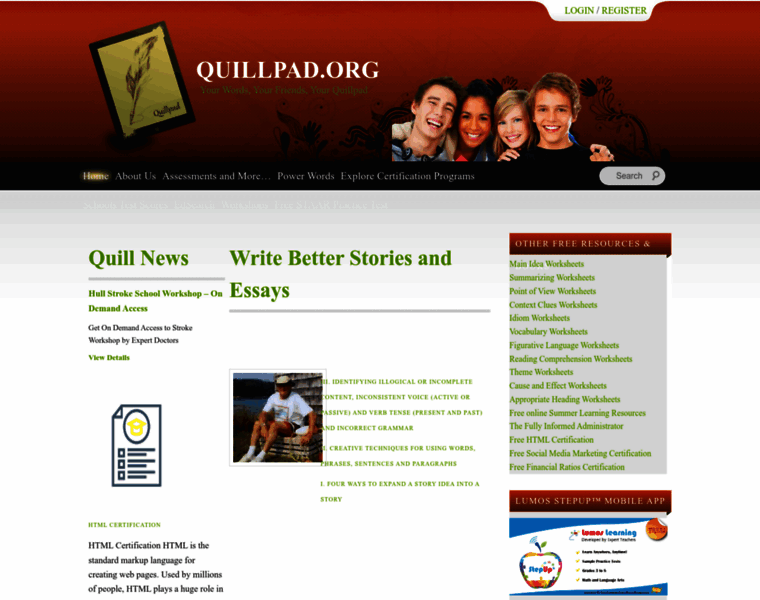 Quillpad.org thumbnail