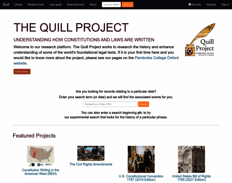 Quillproject.net thumbnail