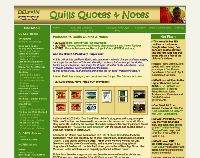 Quillsquotesandnotes.com thumbnail