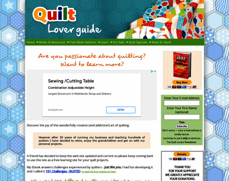 Quilt-lovers-guide.com thumbnail