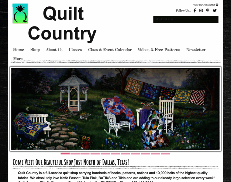 Quiltcountry.com thumbnail