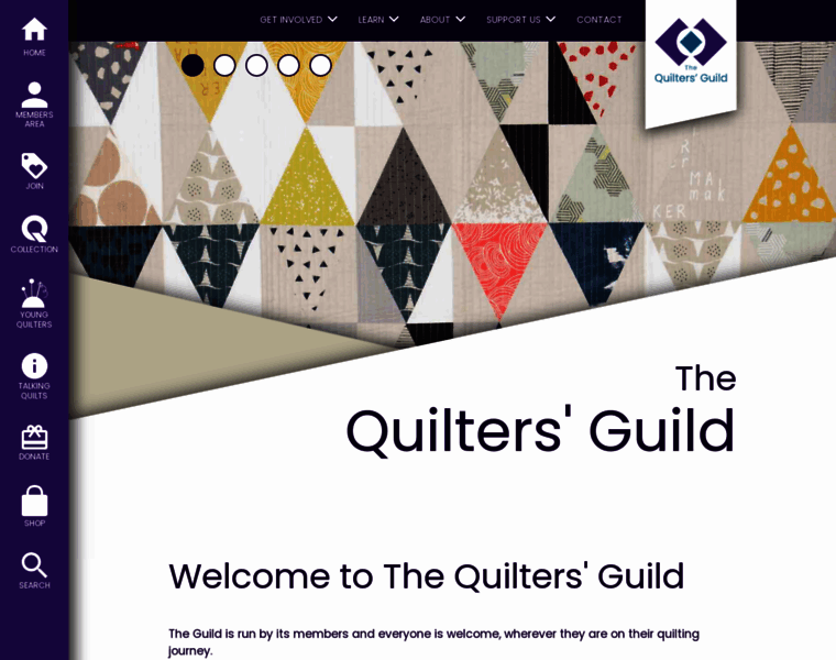 Quiltersguild.org.uk thumbnail