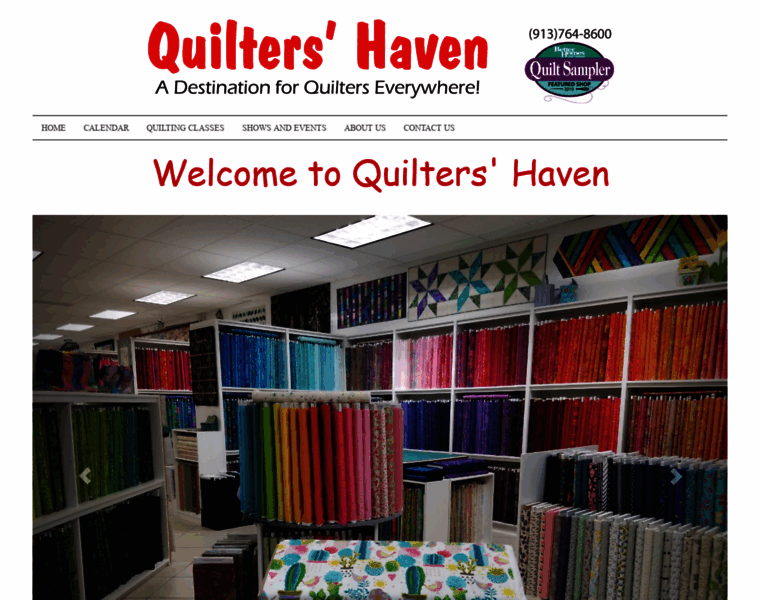 Quiltershaven.com thumbnail