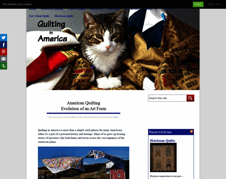 Quilting-in-america.com thumbnail
