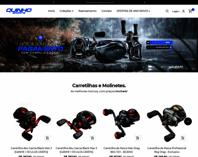 Quinhosports.com.br thumbnail Quinhosports.com.br thumbnail