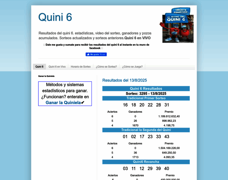 Quini-6.com.ar thumbnail