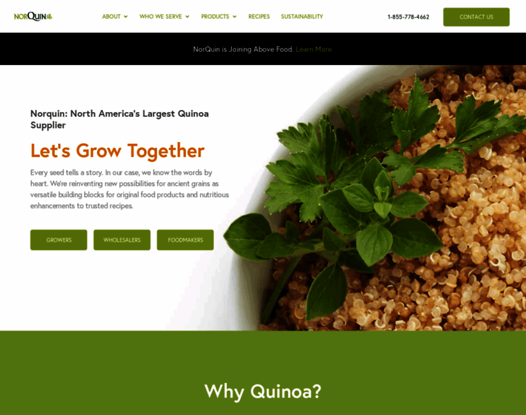 Quinoa.com thumbnail