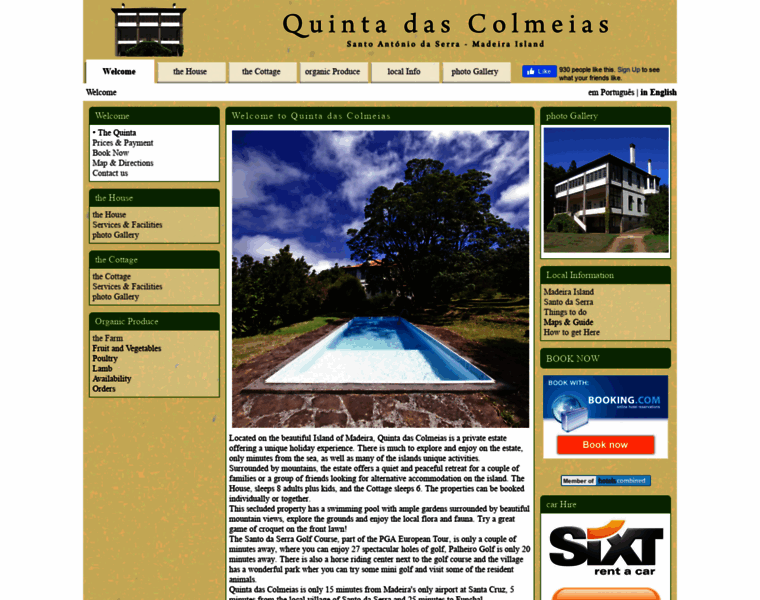 Quinta-das-colmeias.com thumbnail